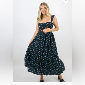 WeWoreWhat Corset Ditsy Dress